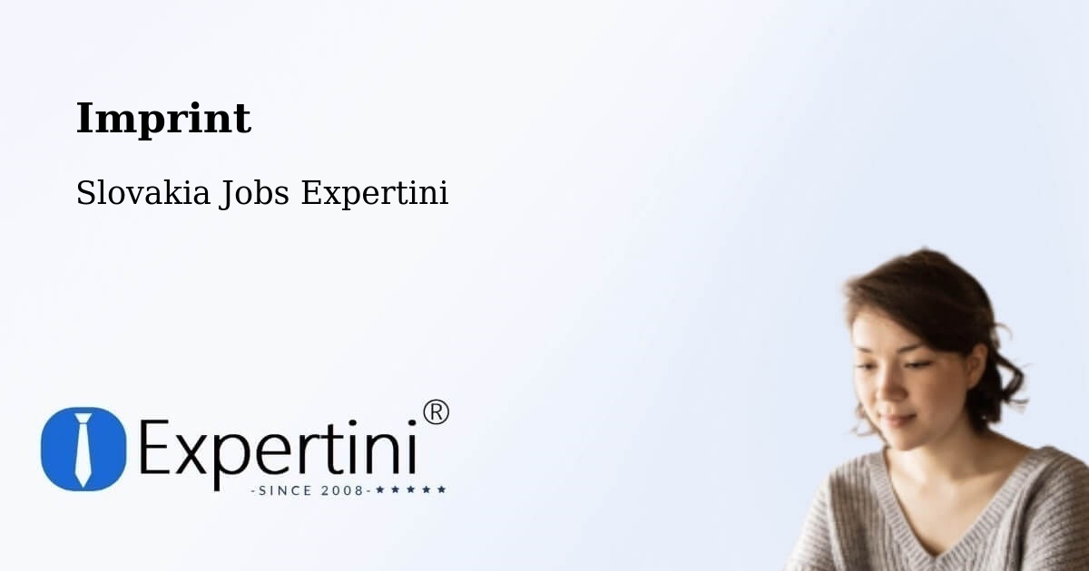 Imprint – Žiar Nad Hronom - Slovakia Jobs Expertini